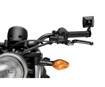 REARVIEW MIRROR MONACO - BLACK